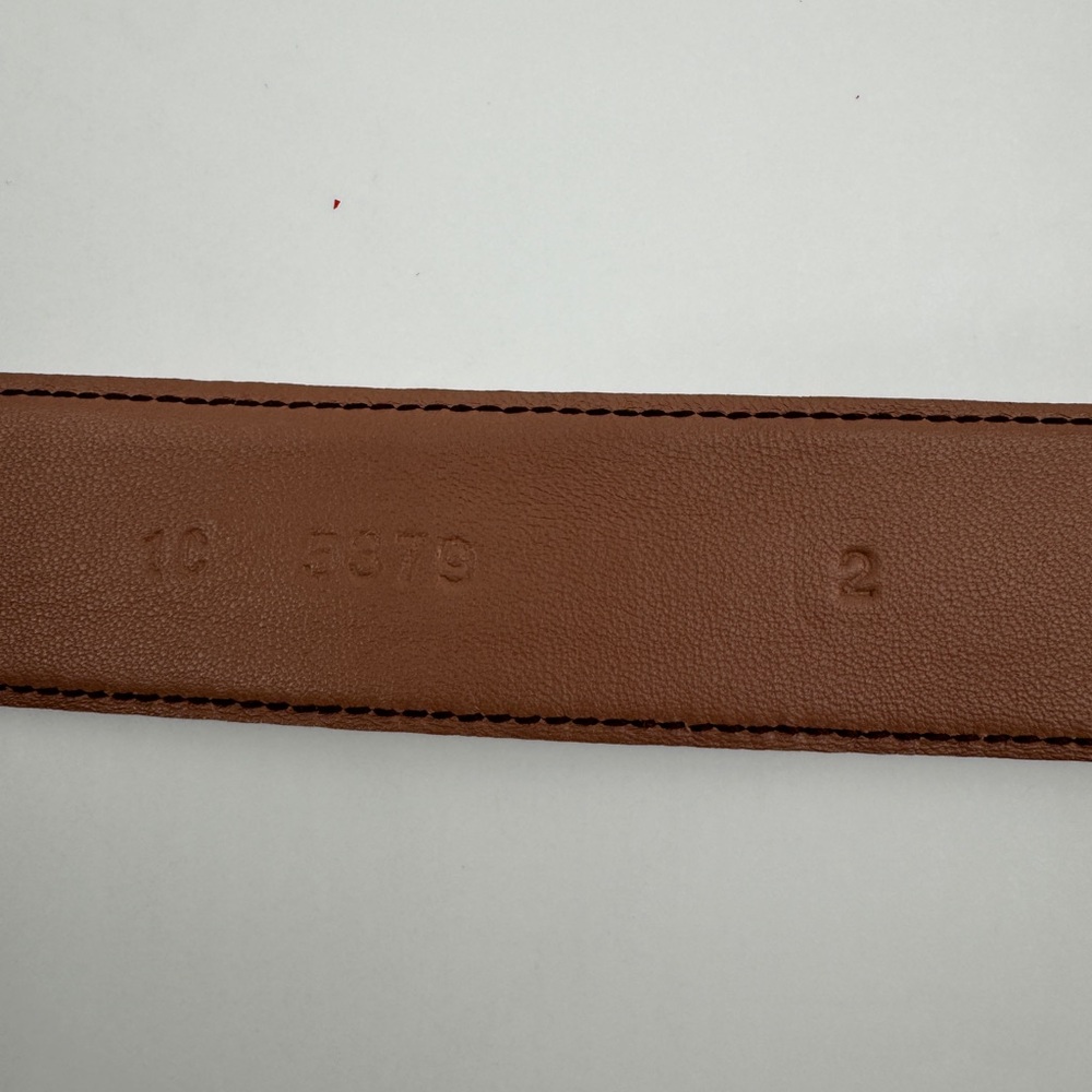 PRADA Suede Leather Blush Belt Size 80/32 1C 5379 Women Made In Italy - Picture 6 of 14